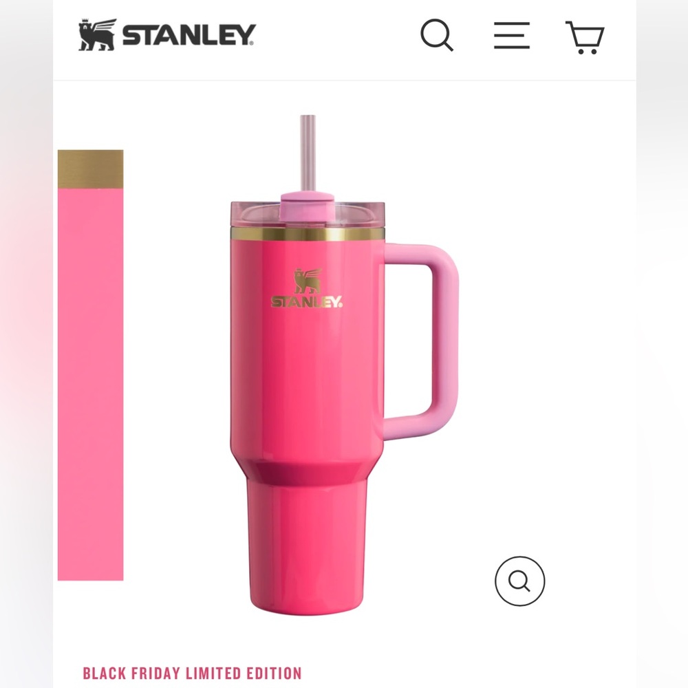 Stanley Pink Parade 40oz tumbler
